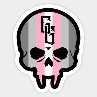 Demigirl Pride Gehenna Sticker